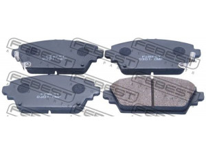 FEBEST 0301-CMF stabdžių trinkelių rinkinys, diskinis stabdys 
 Techninės priežiūros dalys -> Papildomas remontas
45022-S1A-E02, 45022-S1A-E50, 41060-AV126