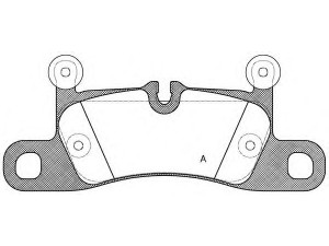 OPEN PARTS BPA1379.10 stabdžių trinkelių rinkinys, diskinis stabdys 
 Techninės priežiūros dalys -> Papildomas remontas
95835293900, 99135293902, 7P0698451