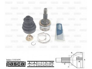 PASCAL G10345PC jungčių komplektas, kardaninis velenas 
 Ratų pavara -> Sujungimai/komplektas
4950007010, 4950007060