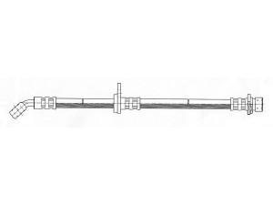 KAWE 511454 stabdžių žarnelė 
 Stabdžių sistema -> Stabdžių žarnelės
01466S04900, 01466SR3903, 46430SR3935