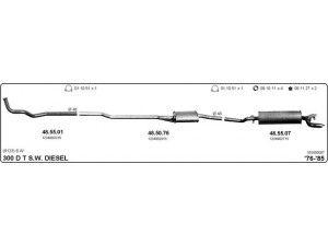 IMASAF 553000087 išmetimo sistema 
 Išmetimo sistema -> Išmetimo sistema, visa