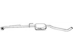 AKS DASIS SG41409 vidurinis duslintuvas