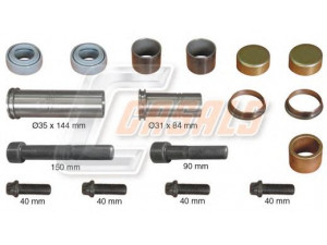 CASALS MD1075 remonto komplektas, stabdžių apkaba
MCK1254