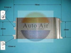 AUTO AIR GLOUCESTER 16-9794 kondensatorius, oro kondicionierius 
 Oro kondicionavimas -> Kondensatorius
51758873