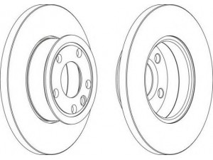 FERODO DDF562-1 stabdžių diskas 
 Stabdžių sistema -> Diskinis stabdys -> Stabdžių diskas
701615301B, 701615301E, 701615301B