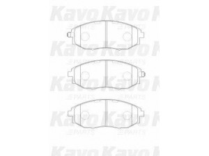 KAVO PARTS BP-1014 stabdžių trinkelių rinkinys, diskinis stabdys 
 Techninės priežiūros dalys -> Papildomas remontas
5520086Z00, 96475027, 96952179