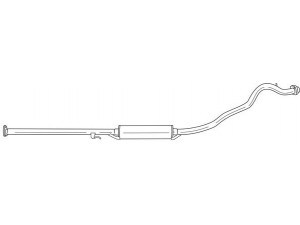 AKS DASIS SG23429 vidurinis duslintuvas