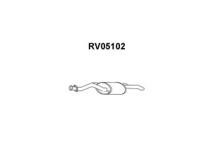 VENEPORTE RV05102 galinis duslintuvas 
 Išmetimo sistema -> Duslintuvas
EAP8692EVA, GEX33417, WCG101890EVA
