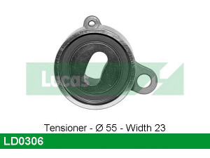LUCAS ENGINE DRIVE LD0306 įtempiklio skriemulys, paskirstymo diržas
13505-02020, 13505-16010, 13505-16011