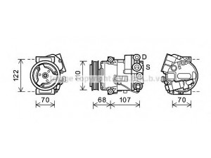 AVA QUALITY COOLING OLK594 kompresorius, oro kondicionierius 
 Oro kondicionavimas -> Kompresorius/dalys
13271266, 13395693, 1618047, 1618422