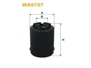 WIX FILTERS WA9757 oro filtras 
 Filtrai -> Oro filtras
1K0129607C, 1K0129620C, 1K0129607C