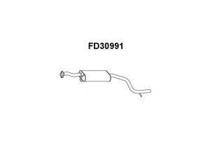 VENEPORTE FD30991 priekinis duslintuvas
1119179, 1523700