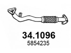 ASSO 34.1096 išleidimo kolektorius 
 Išmetimo sistema -> Išmetimo vamzdžiai
51767240, 51847498, 55185819, 5854235
