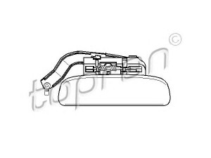TOPRAN 721 722 durų rankenėlė 
 Užrakinimo sistema -> Rankenėlės
9101 J1, 9101 J1