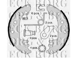 BORG & BECK BBS6086 stabdžių trinkelių komplektas 
 Techninės priežiūros dalys -> Papildomas remontas
8455458172, 60749883, 705573, 17582600