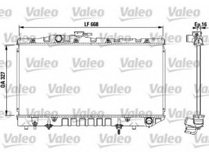 VALEO 731114 radiatorius, variklio aušinimas 
 Aušinimo sistema -> Radiatorius/alyvos aušintuvas -> Radiatorius/dalys
16400-74070, 1640074070