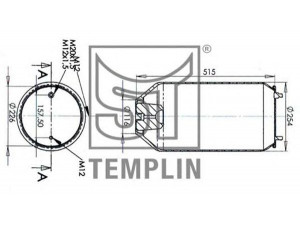 ST-TEMPLIN 04.060.6106.730 dėklas, pneumatinė pakaba
MLF8015, 4159 N P05