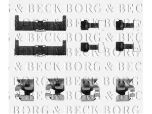 BORG & BECK BBK1169 priedų komplektas, diskinių stabdžių trinkelės 
 Stabdžių sistema -> Diskinis stabdys -> Stabdžių dalys/priedai