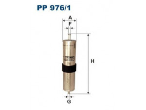FILTRON PP976/1 kuro filtras 
 Techninės priežiūros dalys -> Papildomas remontas
13327787477, 13327791034, 13327794590