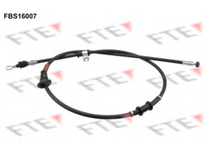 FTE FBS16007 trosas, stovėjimo stabdys 
 Stabdžių sistema -> Valdymo svirtys/trosai
M884535, MR914269