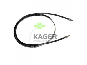 KAGER 19-0618 trosas, stovėjimo stabdys 
 Stabdžių sistema -> Valdymo svirtys/trosai
4745.G3, 1307963080, 4745.G3