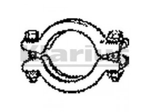 KLARIUS 430139 laikiklis, išmetimo sistema
4092067, 4263436, 4092067, 4263436