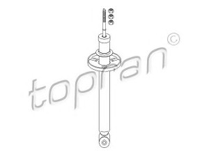 TOPRAN 103 059 amortizatorius 
 Pakaba -> Amortizatorius
191 513 033, 191 513 033D, 1H0 513 031
