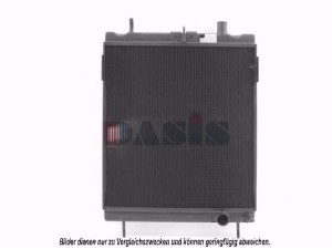 AKS DASIS 131620T radiatorius, variklio aušinimas 
 Aušinimo sistema -> Radiatorius/alyvos aušintuvas -> Radiatorius/dalys
4165000603, A4165000603