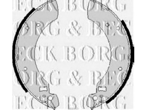 BORG & BECK BBS6115 stabdžių trinkelių komplektas
5019044, 5022554, 6079624