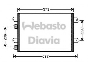 WEBASTO 82D0225510A kondensatorius, oro kondicionierius 
 Oro kondicionavimas -> Kondensatorius
8200182361