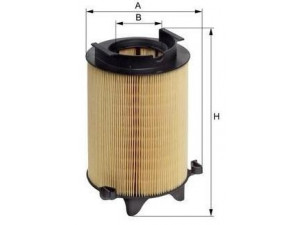 MFILTER A 886 oro filtras 
 Techninės priežiūros dalys -> Techninės priežiūros intervalai
1F0 129 620, 3C0 129 620, 3C0 129 620 A