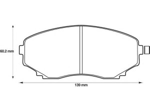 BENDIX 572435B stabdžių trinkelių rinkinys, diskinis stabdys 
 Techninės priežiūros dalys -> Papildomas remontas
CBZ23322Z, LBZ13323Z, LBZ23323Z
