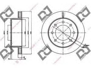 DJ PARTS BD1210 stabdžių diskas 
 Dviratė transporto priemonės -> Stabdžių sistema -> Stabdžių diskai / priedai
15127537, 15712801, 177-860, 177860
