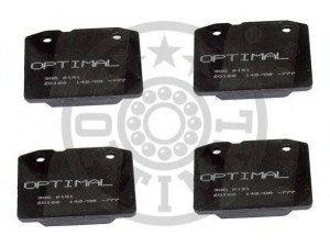 OPTIMAL 9151 stabdžių trinkelių rinkinys, diskinis stabdys 
 Techninės priežiūros dalys -> Papildomas remontas
21013501089, 21013501090, 2101350109001