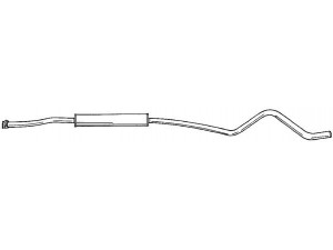 AKS DASIS SG40412 vidurinis duslintuvas