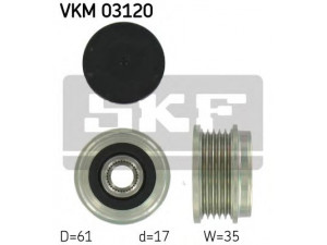 SKF VKM 03120 laisvos eigos sankaba, kint. sr. generatorius 
 Diržinė pavara -> Laisvos eigos sankaba, kint. sr. generatorius
058 903 119 C, 058 903 119 C, 058 903 119 C