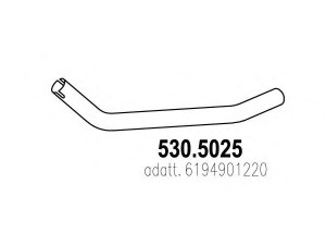 ASSO 530.5025 išleidimo kolektorius
6194901220