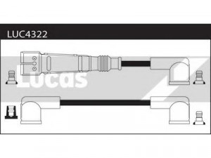LUCAS ELECTRICAL LUC4322 uždegimo laido komplektas 
 Kibirkšties / kaitinamasis uždegimas -> Uždegimo laidai/jungtys
T001B