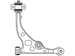 FRAP 2048 vikšro valdymo svirtis 
 Ašies montavimas/vairavimo mechanizmas/ratai -> Valdymo svirtis/pasukamosios svirties sujungimas -> Vairo trauklės (valdymo svirtis, išilginis balansyras, diago
352095, 1308600080, 1317240080
