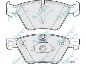 APEC braking PAD1789 stabdžių trinkelių rinkinys, diskinis stabdys 
 Techninės priežiūros dalys -> Papildomas remontas
34116775310, 34116856591, 34116858047
