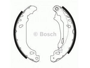 BOSCH 0 204 072 597 stabdžių trinkelių komplektas 
 Techninės priežiūros dalys -> Papildomas remontas