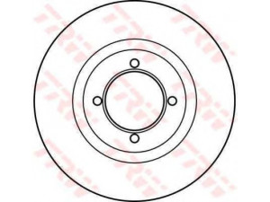 TRW DF2642 stabdžių diskas 
 Dviratė transporto priemonės -> Stabdžių sistema -> Stabdžių diskai / priedai
569035, 569036, 90009369, 90009433
