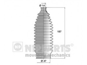 NIPPARTS J2843011 gofruotoji membrana, vairavimas 
 Vairavimas -> Gofruotoji membrana/sandarinimai
LC62-32-125, LC62-32-125A, LC70-32-125