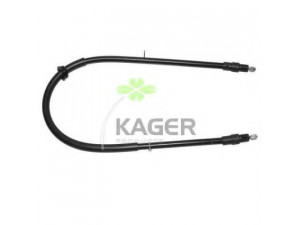 KAGER 19-6257 trosas, stovėjimo stabdys 
 Stabdžių sistema -> Valdymo svirtys/trosai
1644200385, 1644202385