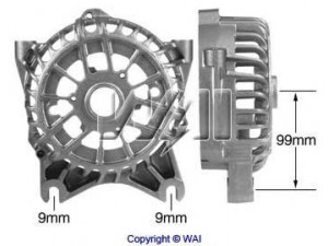 WAIglobal 21-229 montavimas, kintamosios srovės generatorius
