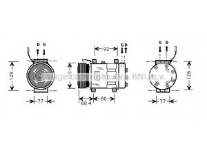 AVA QUALITY COOLING ALK103 kompresorius, oro kondicionierius 
 Oro kondicionavimas -> Kompresorius/dalys
6060434