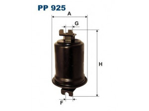 FILTRON PP925 kuro filtras 
 Techninės priežiūros dalys -> Papildomas remontas
MB504752, 2330035020, 2330039025