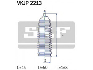 SKF VKJP 2213 gofruotoji membrana, vairavimas 
 Vairavimas -> Gofruotoji membrana/sandarinimai