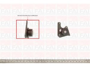 FAI AutoParts T3013 kreipiantysis skriemulys, paskirstymo diržas 
 Diržinė pavara -> Paskirstymo diržas/komplektas -> Laisvasis/kreipiamasis skriemulys
083013, 830.13, 83013, 95159233
