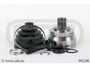 CDX 992/48 jungčių komplektas, kardaninis velenas 
 Ratų pavara -> Sujungimai/komplektas
1084716, 1690336, 7M0498099, 7M0498340
